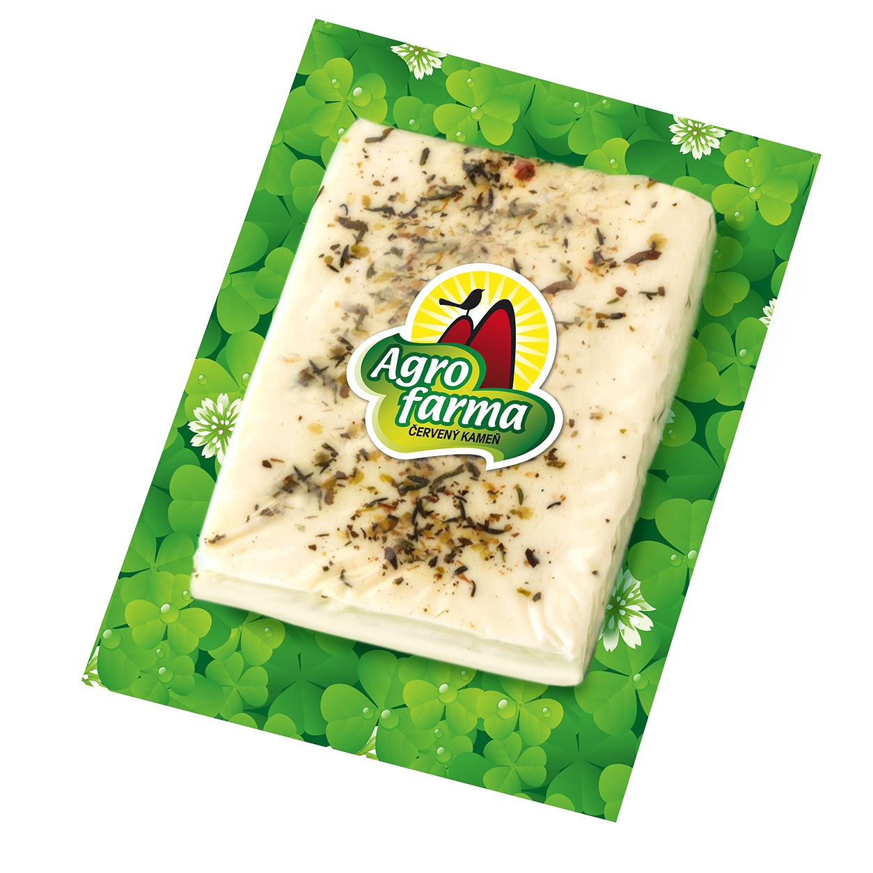 obrázek Gazdovský bílý sýr s kořením cca 130&nbsp;g